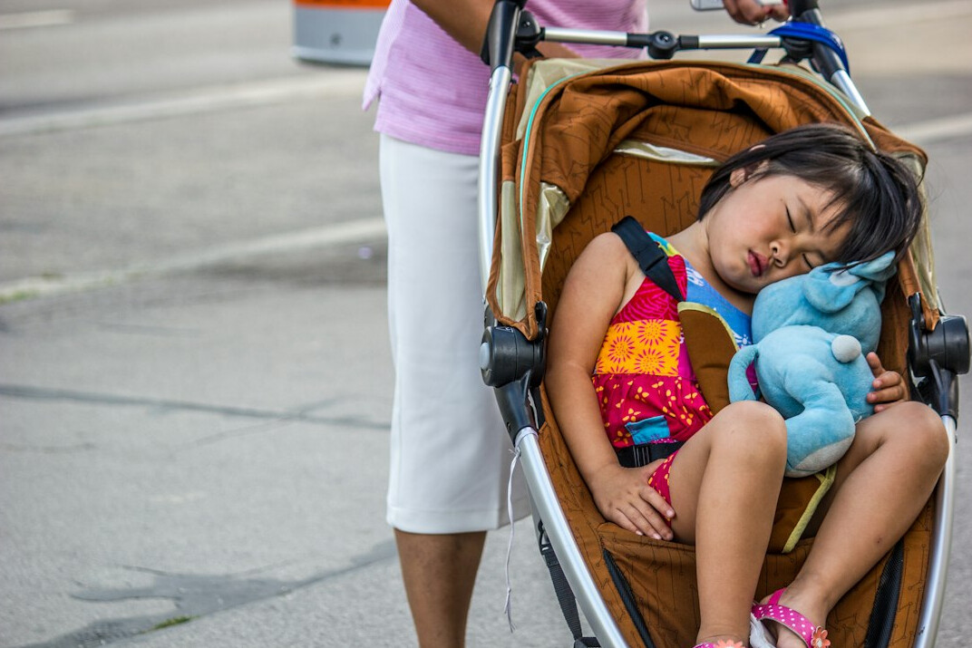 sleeping child